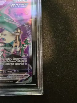 Pokemon Sword And Shield Silver Tempest Rayquaza Vmax TG20/TG30 BGS 9.5 - Image 3
