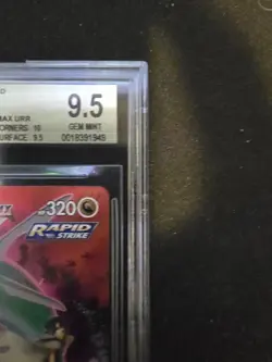 Pokemon Sword And Shield Silver Tempest Rayquaza Vmax TG20/TG30 BGS 9.5 - Image 4