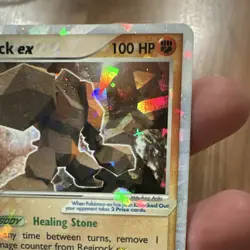 Pokemon TCG Regirock ex 98/101 Hidden Legends Holo Ultra Rare English 2004 - Image 5