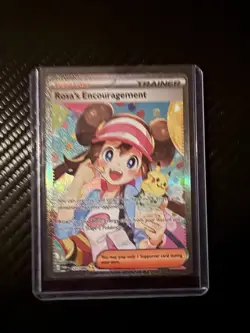 Rosa's Encouragement 236/236 Cosmic Eclipse EN Holo Full Art Ultra Rare - Image 1