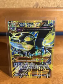 Pokemon 2015 Primal Kyogre EX Full Art Card 96/98 XY Ancient Origins - Image 1