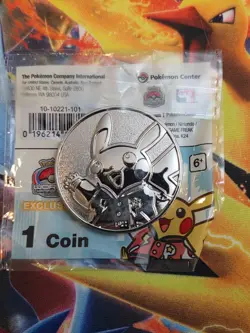 Pokemon World Championship Anaheim Pokemon Center Promo Pikachu Coin - Image 1