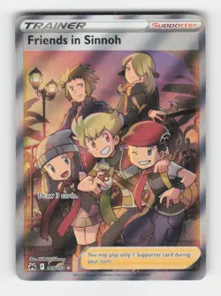 Friends in Sinnoh (Full Art) SWSH: Crown Zenith (CRZ) 149/159 Holofoil Ultra ... - Image 1