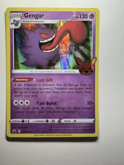 Gengar 057/198 Holo Rare - 2022 Pokemon Trick or Trade - Image 1