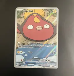 Stunfisk 118/086 Sv: White Flare Illustration Rare Holo - Image 1