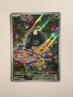 Shroodle 149/132 Illustration Rare Mega Evolution Pokemon Near Mint - Image 1