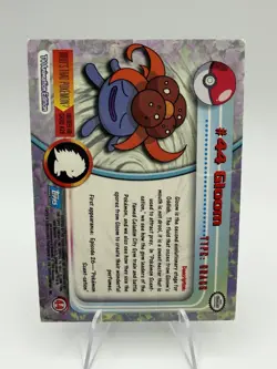 Pokemon Topps Chrome Gloom #44 Rainbow Holo - Image 2