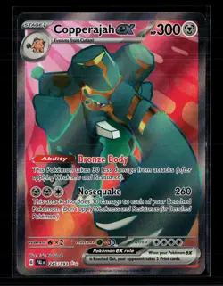 Pokemon 2023 Paldea Evolved Copperajah EX FA SAR #245/193 - Image 1