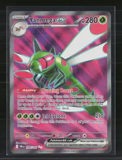 Pokemon 2025 Destined Rivals Yanmega EX FA #206/182 - Image 1