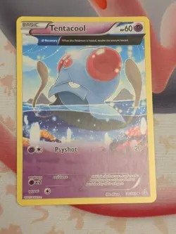 Tentacool 71/160 Uncommon Primal Clash Pokemon Near Mint - Image 1