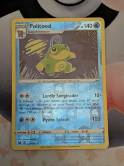 Politoed Reverse 032/196 Rare Lost Origin Pokemon Near Mint - Image 1