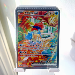 Pokemon White Flare Keldeo ex Special Illustration Rare SIR 167/086 English NM - Image 1