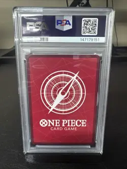 PSA 10 Monkey.D.Luffy Alternate Art L OP13-001 Carrying On His Will One Piece - Image 2