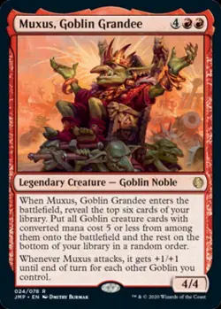 Muxus, Goblin Grandee - Near Mint MTG Jumpstart - Image 1