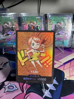 Nami Don!! Card ONE PIECE Premium Card Collection Kumamoto Edition Japan TCG NM - Image 1