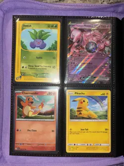 Pokemon 40 Card Lot With Vault X Binder 9 Page - Image 4