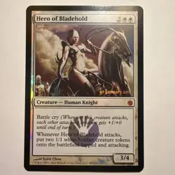 Hero of Bladehold Prerelease Cards Foil - Image 1