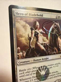 Hero of Bladehold Prerelease Cards Foil - Image 3