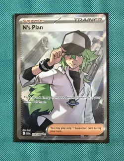 Pokemon TCG N's Plan - 163/086 Card Black Bolt - Image 1