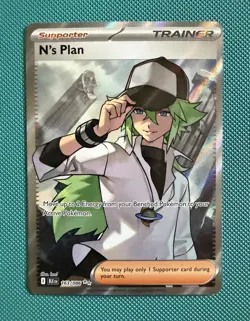Pokemon TCG N's Plan - 163/086 Card Black Bolt - Image 2