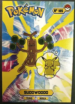 SUDOWOODO - POKEMON JOHTO CARDS TOP POKEDEX CCG FOIL - Image 1