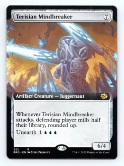 MTG Terisian Mindbreaker (Extended Art) R The Brothers' War 322 NM - Image 1