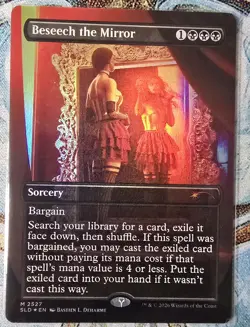 Beseech the Mirror, Secret Lair Drop, Foil, #2527, MTG, NM++, Bonus - Image 1