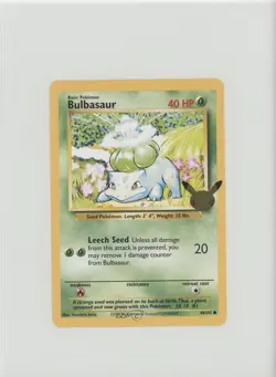Bulbasaur Oversized Pokemon TCG First Partner Pack #44 - Image 1