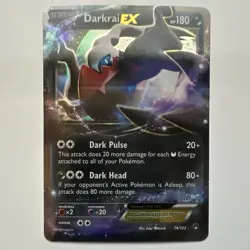 The Pokemon Company Darkrai EX 74/122 Breakpoint Ultra Rare Holo Eng 180HP - Image 1