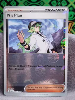 Pokemon TCG N's Plan (Poke Ball Pattern) - SV: Black Bolt (083/086) Near Mint - Image 1