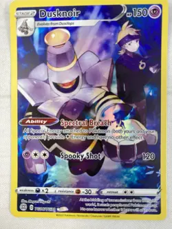 Dusknoir TG06/TG30 Holo Brilliant Stars Trainer Gallery Pokemon NM - Image 1