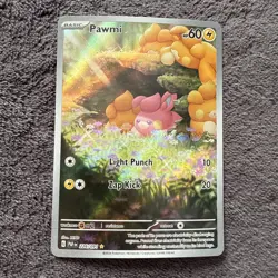 Pokemon 2024 Paldean Fates Pawmi #226/091 Illustration Rare - Image 1