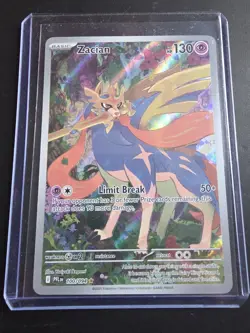 Pokemon TCG Zacian 100/094 Phantasmal Flames Illustration Rare - Image 1