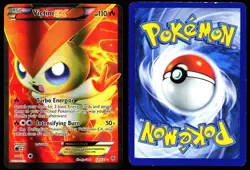 VICTINI EX 131/135 ULTRA RARE PLASMA STORM POKEMON HOLO MP - Image 3