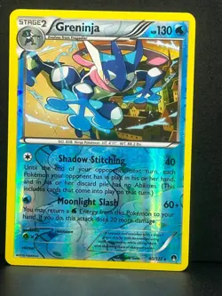 Greninja 40/122 Rare BREAKpoint Pokemon Reverse Holo Lightly Played - Image 1