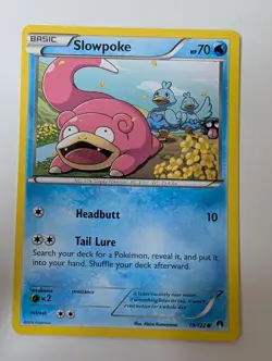 Slowpoke 19/122 Common BREAKpoint Pokemon Near Mint - Image 1