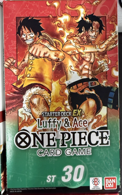 One Piece TCG Luffy & Ace | Starter Deck (St-30) In Hand - QTY = 8 - SHIPS FAST - Image 2