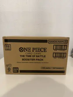 One Piece OP16 - The Time of Battle - English Sleeved Booster Pack Case Sealed ✅ - Image 1