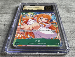 One Piece TCG Japanese Nami CGC 10 Pristine, Promo P-102 2025 - Image 3