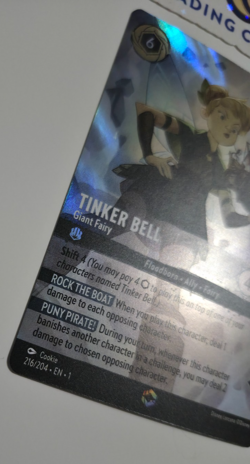 Disney Lorcana The First Chapter Enchanted Tinkerbell Giant Fairy EN NM Rare - Image 4