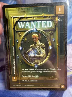Wonders of the First Wanted Call of the Stones A22-220/402 PSA Magazine Promo - Image 1