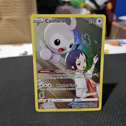 Castform Pokemon TCG SwSh11 Lost Origin Trainer Gallery Holo Card #TG11/TG30 - Image 1
