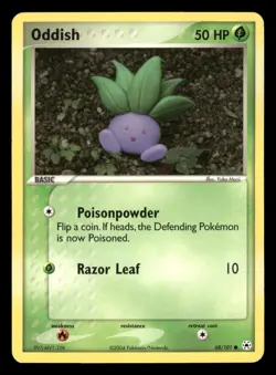Oddish - 68/101 - Common - Hidden Legends - Pokemon Card - LP - Image 1