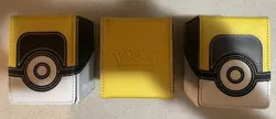 Pokemon TCG Ultra Pro Alcove Flip Deck Box Ultra Ball Design Trading Card Case - Image 2