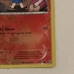 Tepig 25/113 B&W Legendary Treasures Pokemon Card Reverse Holo Foil Rar - Image 5