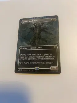 Grand Abolisher (Borderless) Commander Masters Regular - Image 1