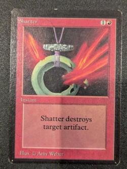 Shatter - Beta - LP - MTG - Magic the Gathering - Red - Image 1