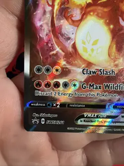 Charizard Vmax SWSH261 Pokemon TCG Card Black Star Promo NM - Image 5
