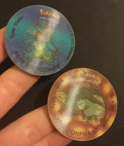 6 X Pokemon Tazos Bundle 2001 Walkers Crisps Lenticular Cyndaquil Totodile - Image 3