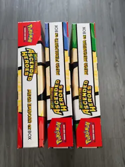 Pokemon TCG Ascended Heroes Mega Emboar, Feraligator and Meganium Ex Boxes - Image 5